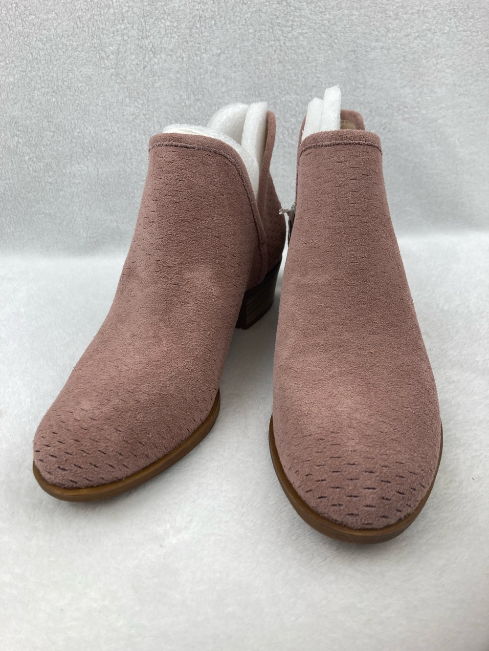Lucky Brand Baley Bootie sz 7 NWOB Dusty Pink